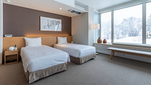 The Maples Niseko 3 Bedroom Ski View Bedroom 1