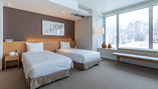 The Maples Niseko Deluxe Studio Bedroom 1