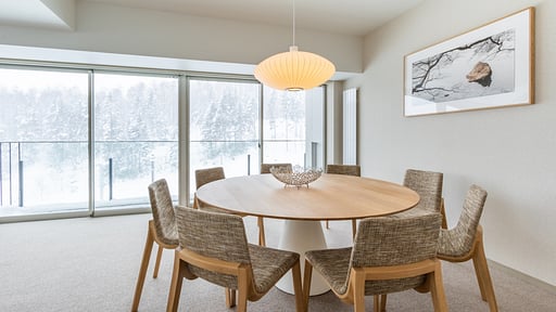 The Maples Niseko Ski Side 2 Dining area