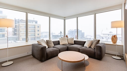 The Maples Niseko Three Bedroom Premier Suite Living room