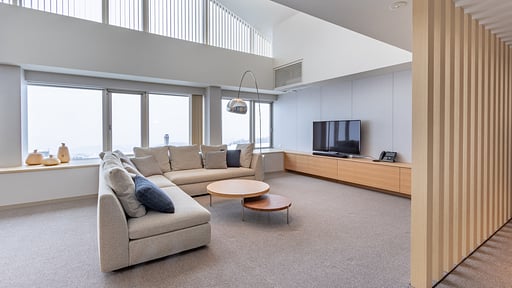 The Maples Niseko Three Bedroom Yotei Panorama Penthouse Suite Living room