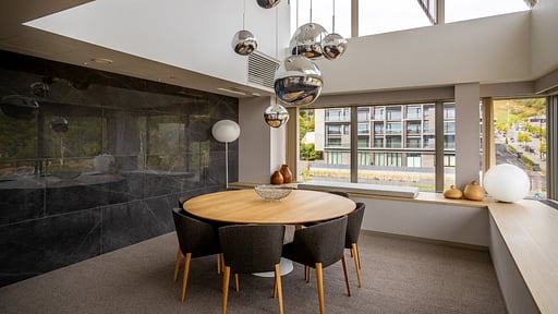 The Maples Niseko Three Bedroom Yotei Penthouse Residence Dining area