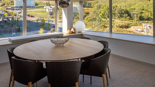 The Maples Niseko Three Bedroom Yotei Penthouse Residence Dining area