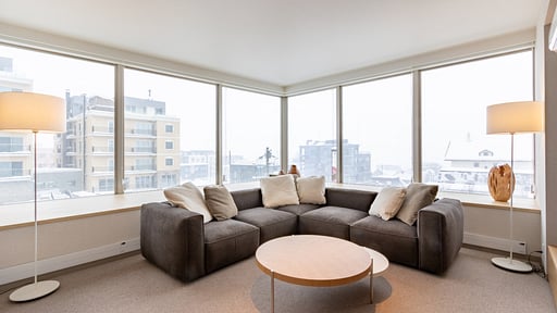 The Maples Niseko Two Bedroom Premier Suite Living room
