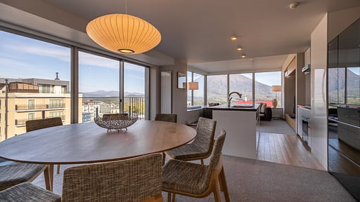 The Maples Niseko Two Bedroom Premier Suite Dining area