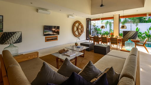 The Maya Villa Living room