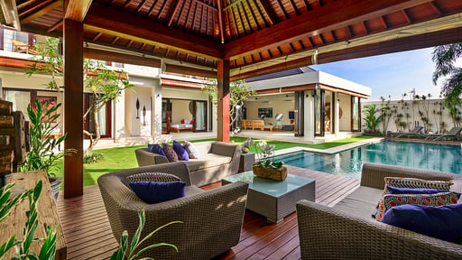 The Maya Villa Swimming pool
