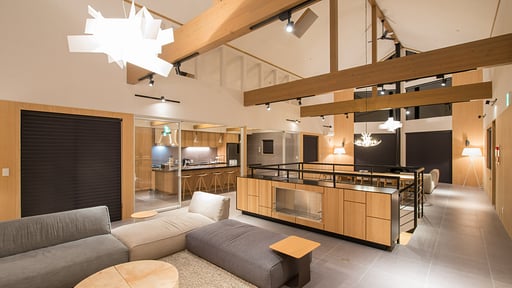 The Orchards Five Bedroom Chalet Living room