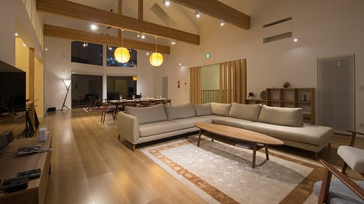 The Orchards Four Bedroom Chalet Living room