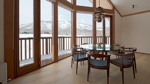 The Orchards Four Bedroom Custom Chalet Dining area
