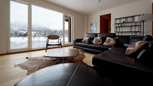 The Orchards Four Bedroom Custom Chalet Living room 2