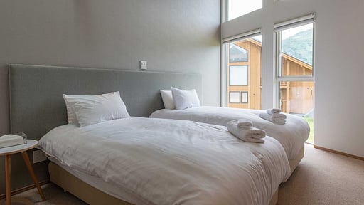 The Orchards Four Bedroom Yuzu Chalet Bedroom 3