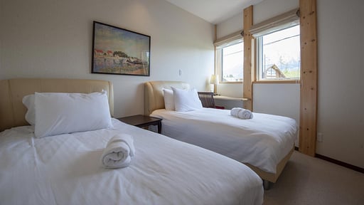 The Orchards Three Bedroom Chalet Schlafzimmer 3