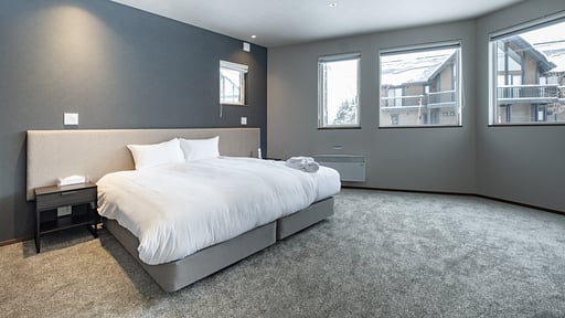 The Orchards Three Bedroom Comfort Chalet Bedroom 1
