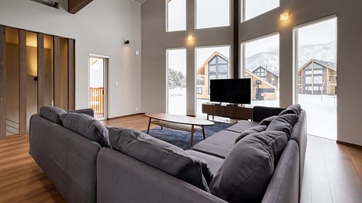 The Orchards Three Bedroom Comfort Chalet Living room