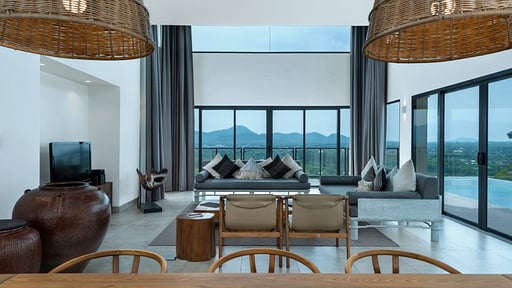 The Pavilions 4 Villa Wohnbereich