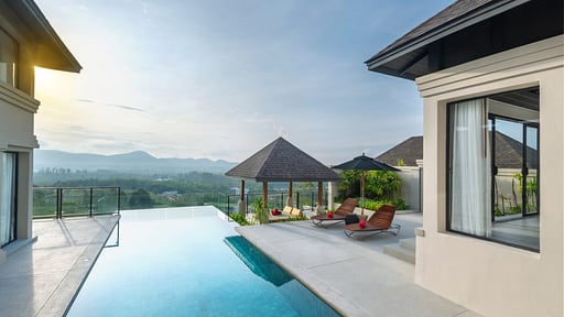 The Pavilions 4 Villa Schwimmbad