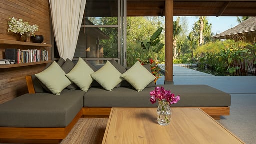 The Pines Living room