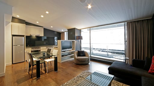 The Ridge Four Bedroom Deluxe Apartment Living room