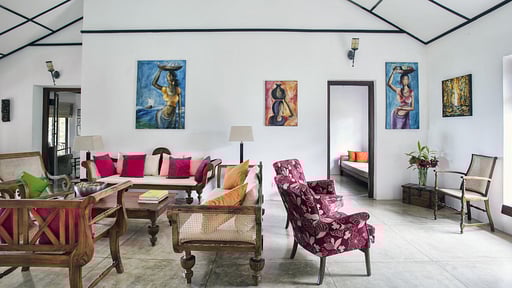 The Rosyth Estate House Wohnbereich