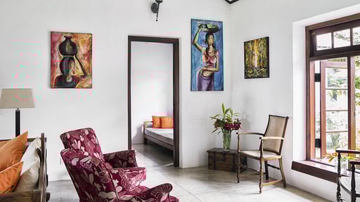 The Rosyth Estate House Wohnbereich