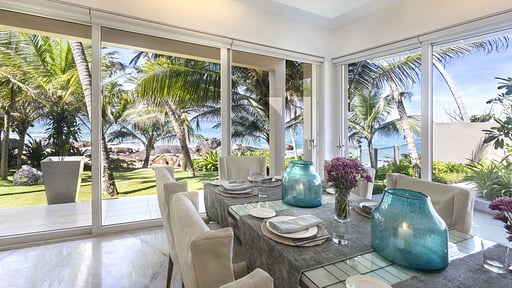 The Sandals Dining area