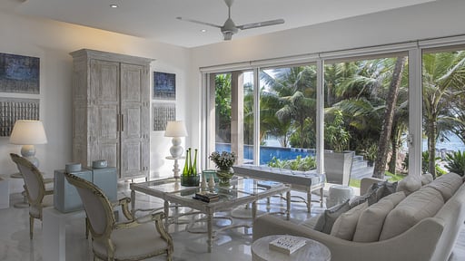 The Sandals Living room