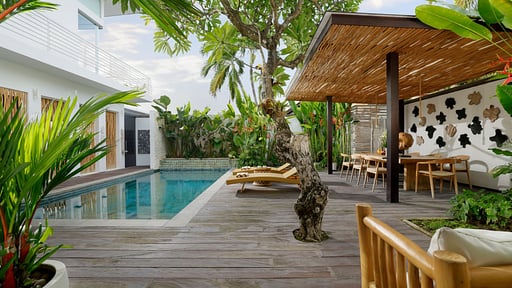 The Suar Sanur Schwimmbad