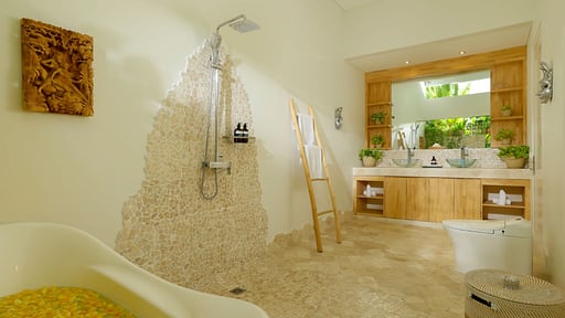 The Suar Sanur Schlafzimmer 1