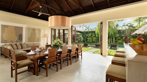 The Suar Seminyak Salle à manger