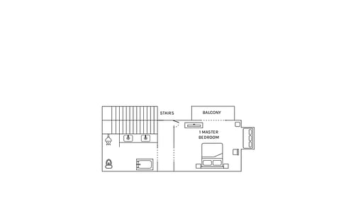 The Suar Seminyak Floor plan
