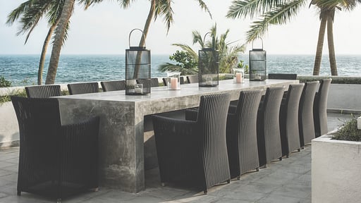 The Summer House Zona pranzo