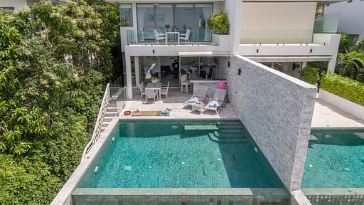 The Sun Kissed Villa Drone pictures