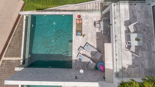 The Sun Kissed Villa Drone pictures