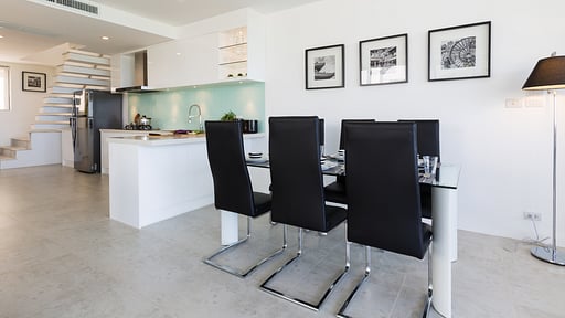 The Sun Kissed Villa Dining area