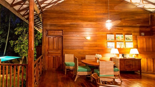 The Teak House Dining area