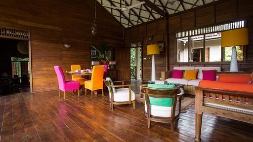The Teak House Living room