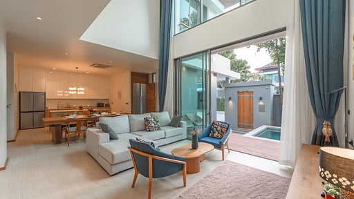 The Teak Villa 116 Living room