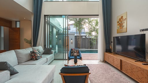 The Teak Villa 116 Living room