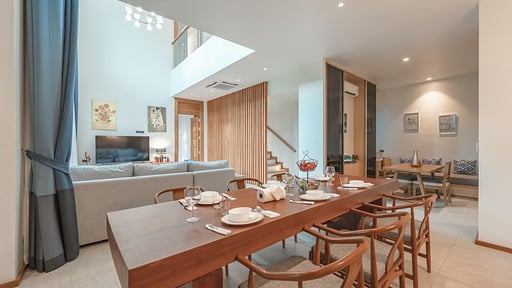 The Teak Villa 116 Dining area