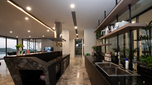 The Trang's Villa Kitchen