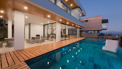 The Trang's Villa Swimming pool