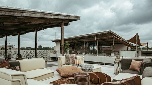 The Turiya Villa Rooftop lounge