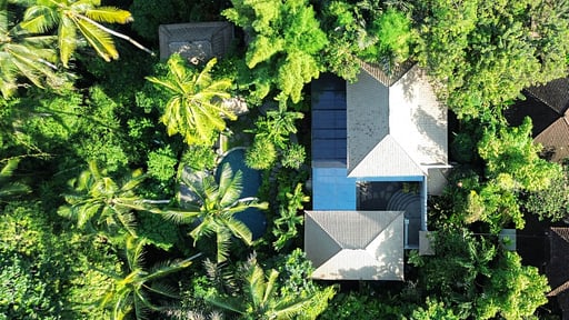 The Ubari Villa Drone pictures