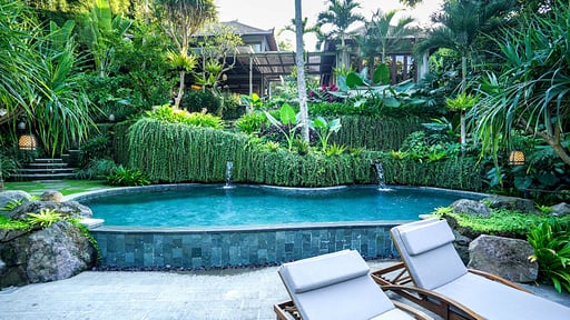 The Ubari Villa Swimming pool