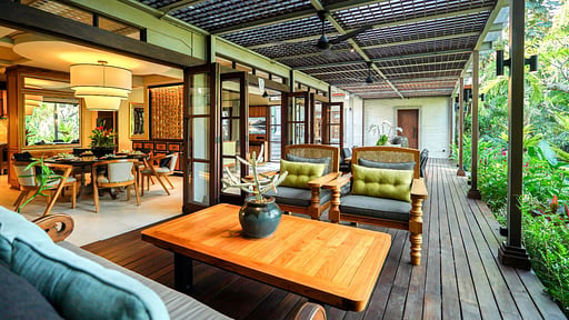 The Ubari Villa Terrace/Veranda