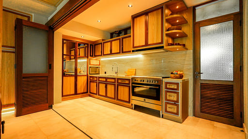 The Ubari Villa Kitchen