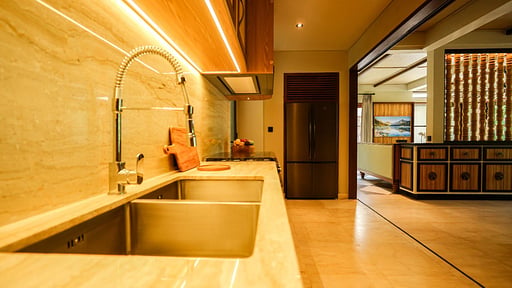 The Ubari Villa Kitchen