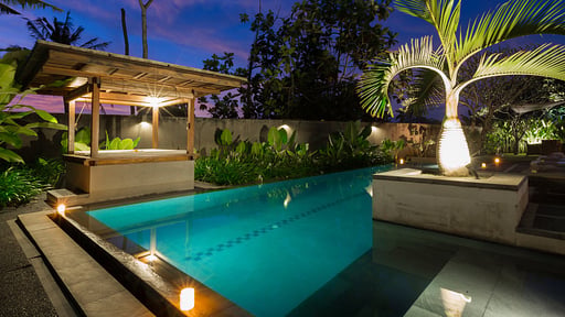 The Uma Villa Swimming pool