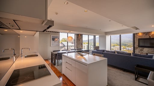 The Vale Niseko 2 Bedroom Mt. Yotei View Kitchen